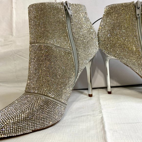 GORGEOUS High-heel Rhinestone Bootie - Picture 8 of 16